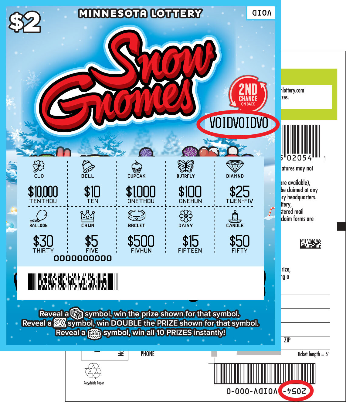 Snow Gnomes Uncovered Ticket