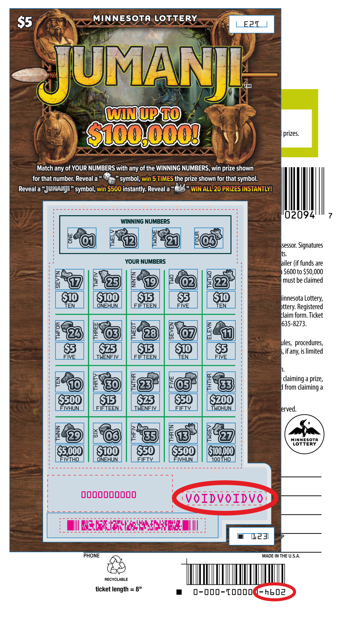 Jumanji™ Uncovered Ticket