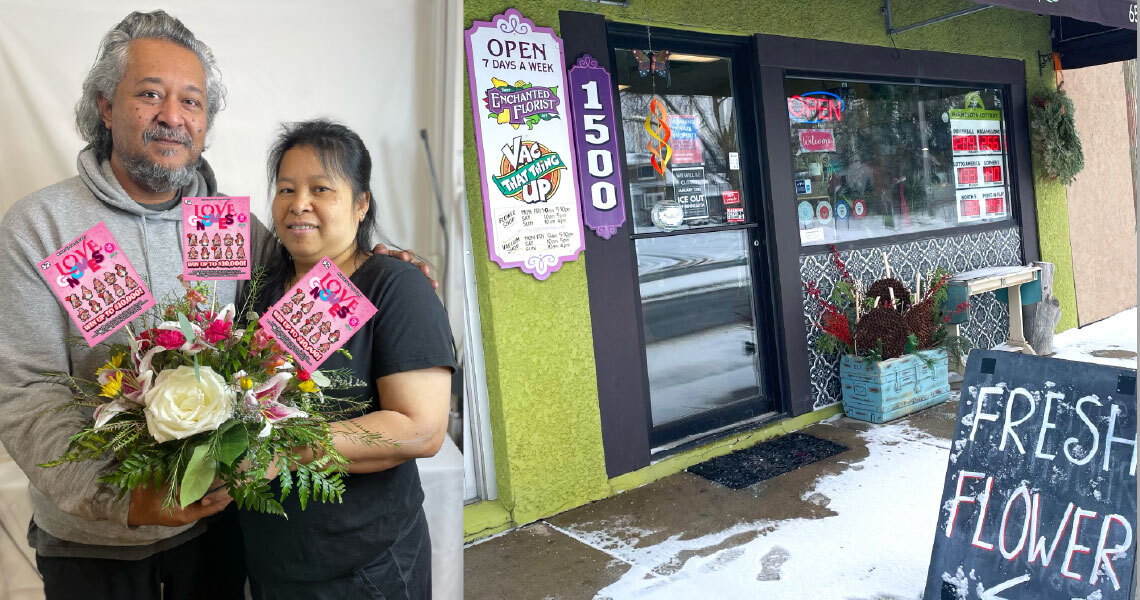 Owners at the Enchanted Florist