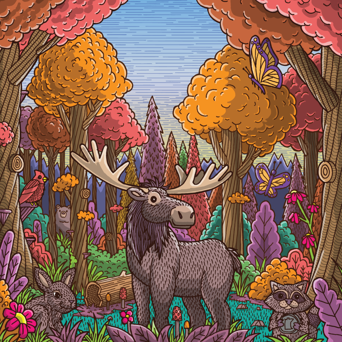 Forest Fortune moose