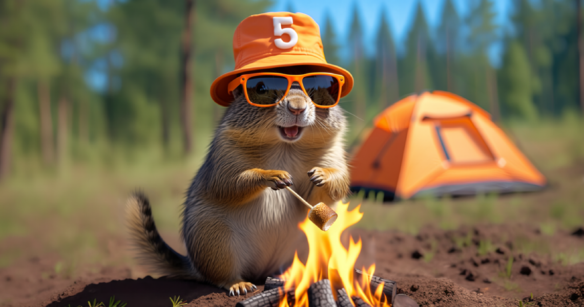 Gopher around the campfire