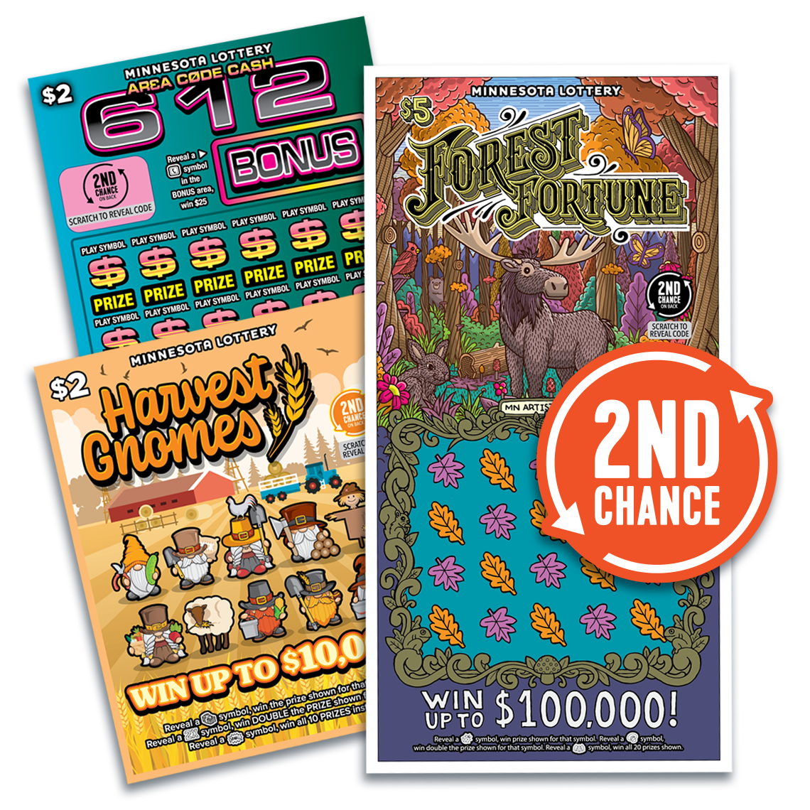 2nd chance sample of tickets