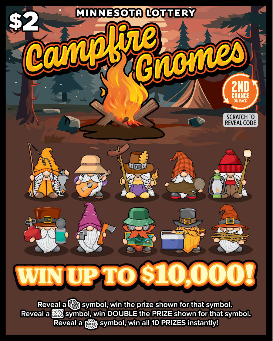 Campfire Gnomes Full Ticket Image
