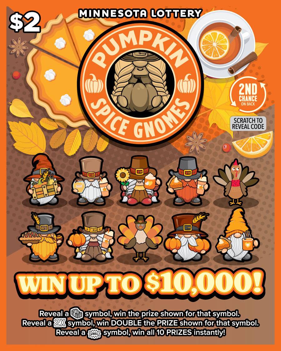 Pumpkin Spice Gnomes Full Ticket Image