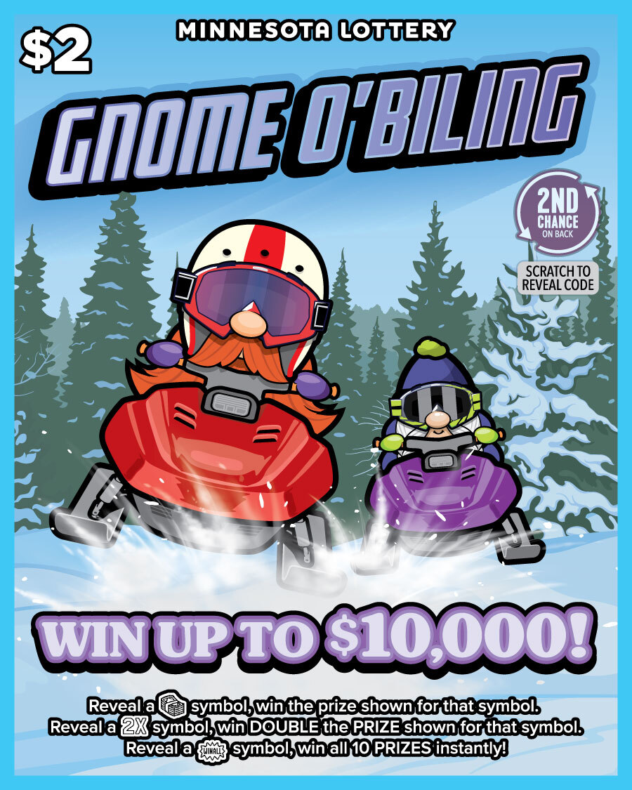 Gnome O'Biling Scratch Full Ticket