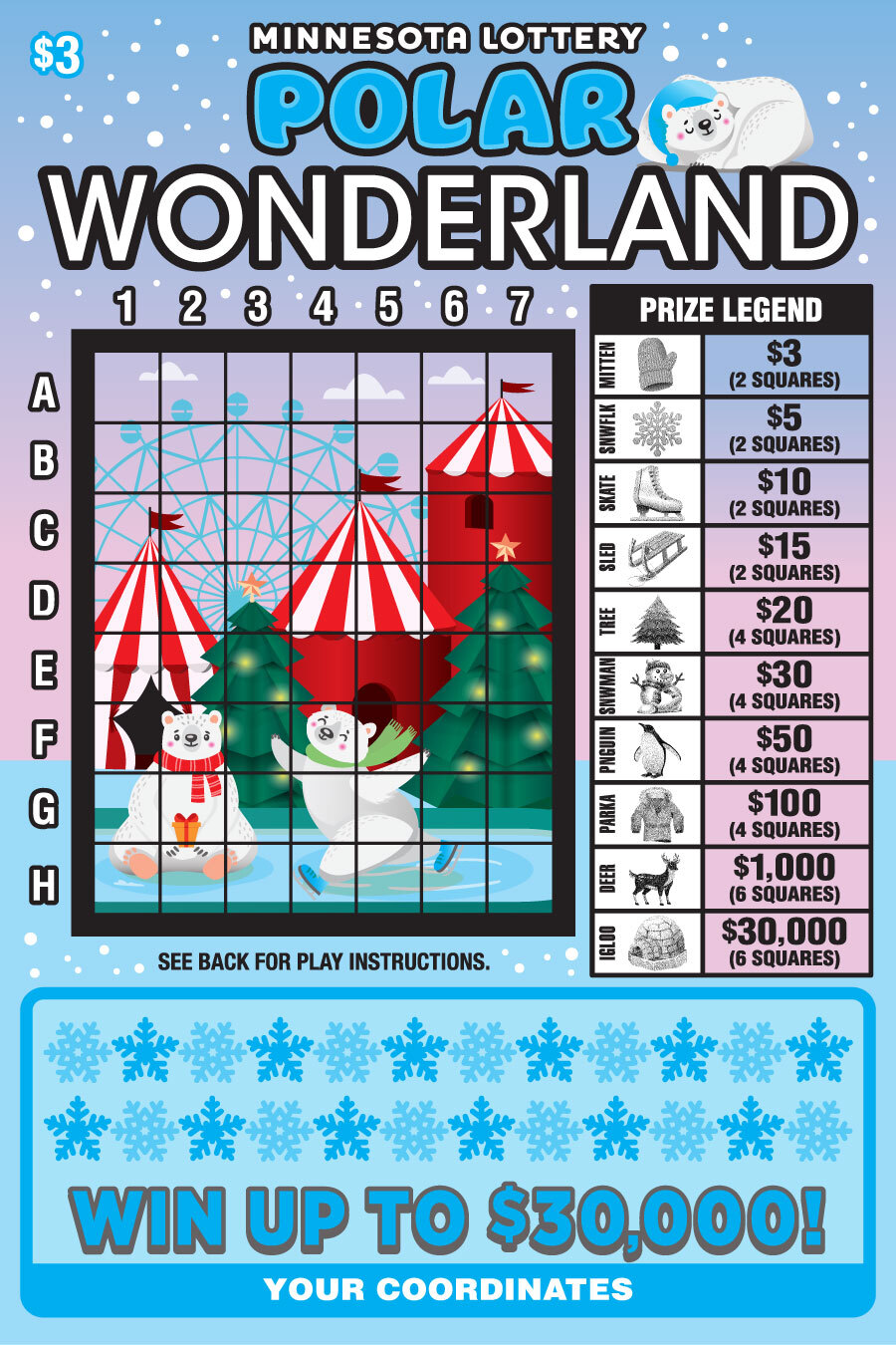 Polar Wonderland Full Ticket Image