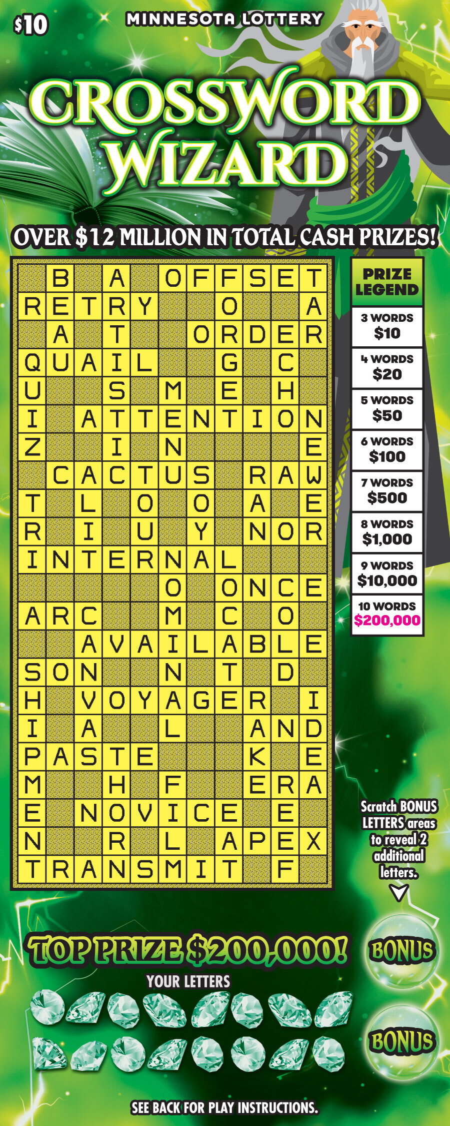 Crossword Wizard Full Ticket