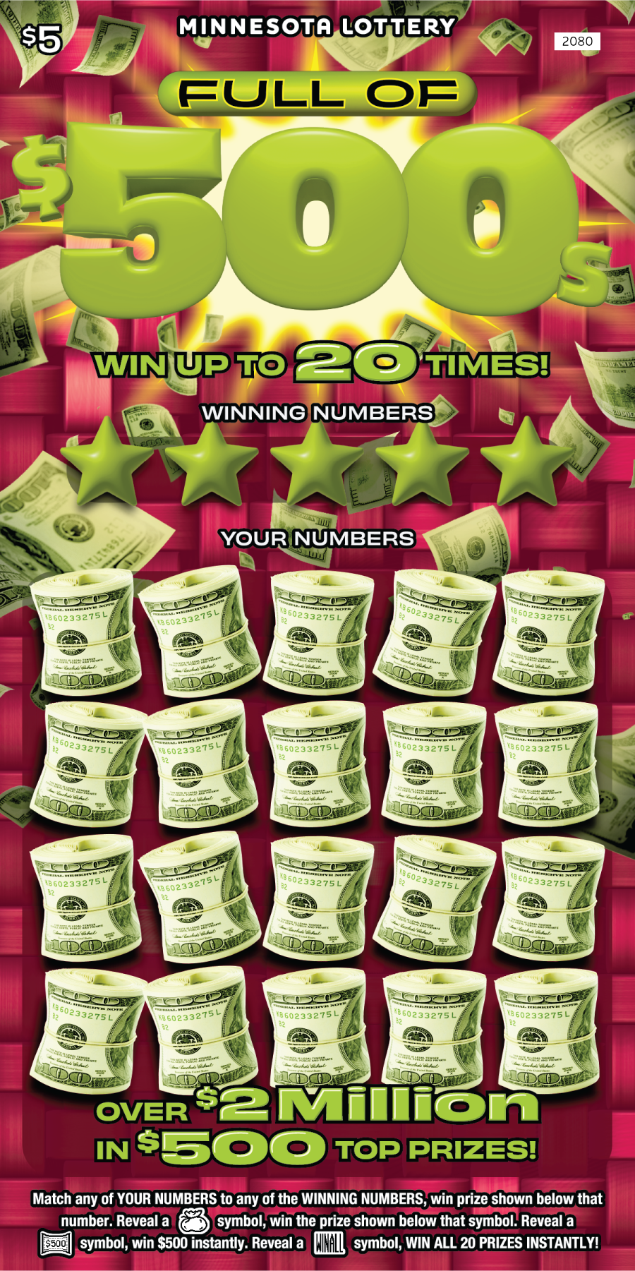 Full of $500s Full Ticket