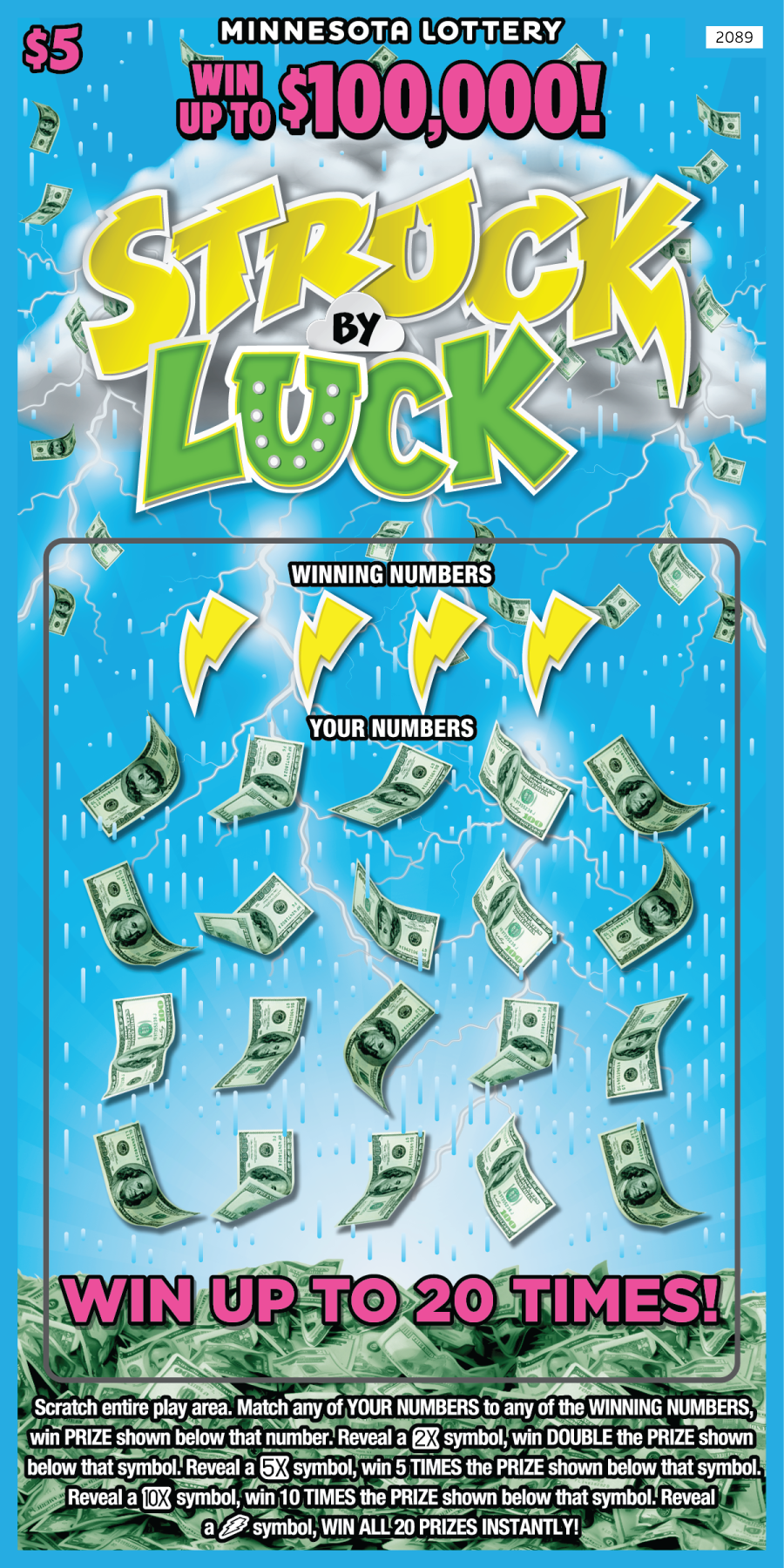 Struck by Luck full ticket image