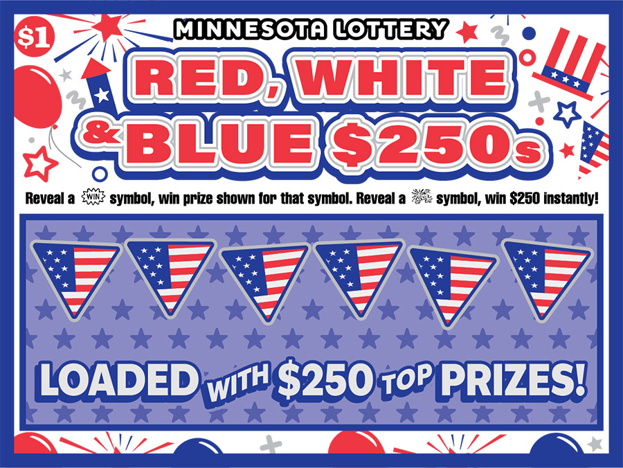 Red, White & Blue $250s full ticket image