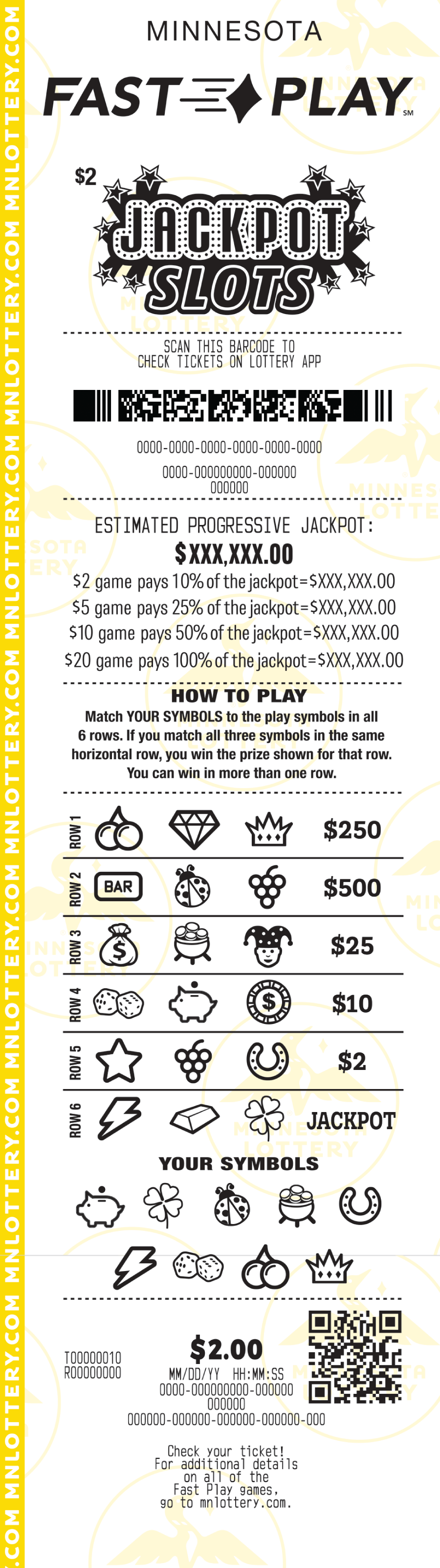 Fast Play Jackpot Slots Full Ticket