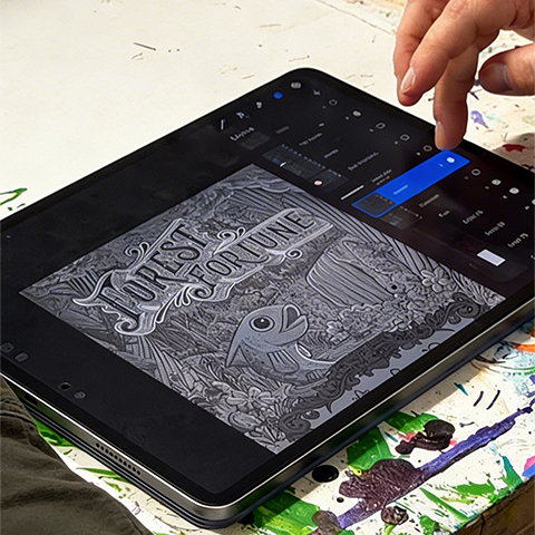 Chuck U Designs Forest Fortune on iPad