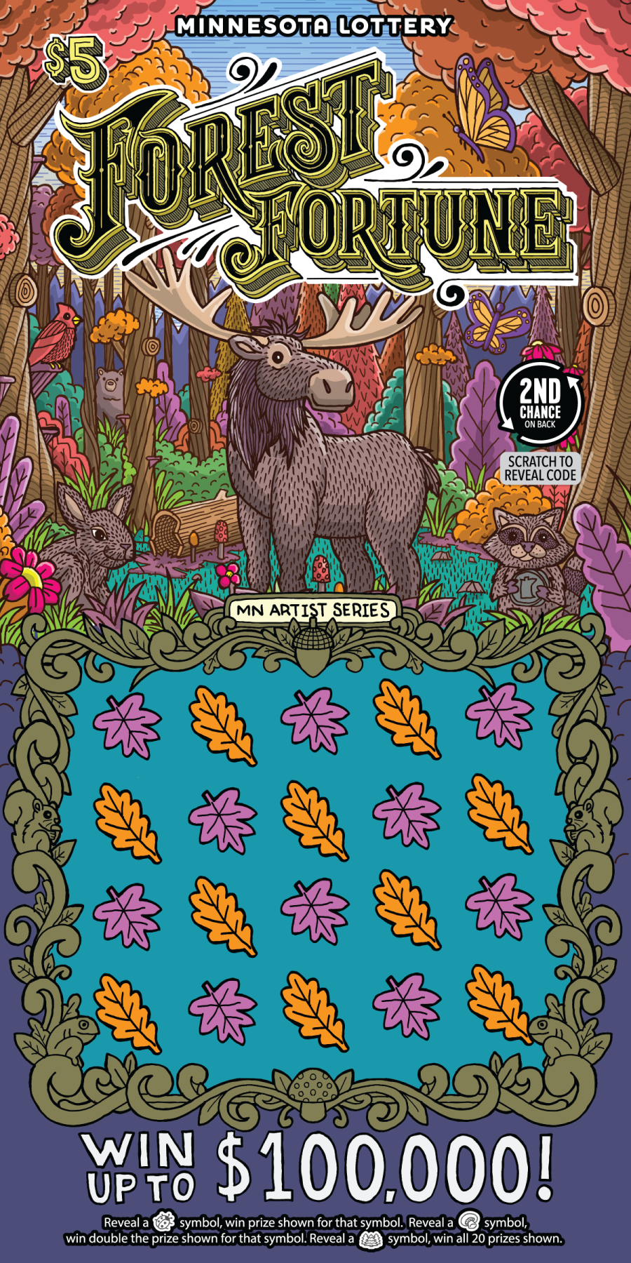 Forest Fortune "Moose" Full Ticket