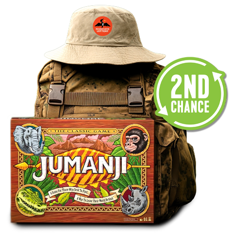 Jumanji 2nd Chance Prizes