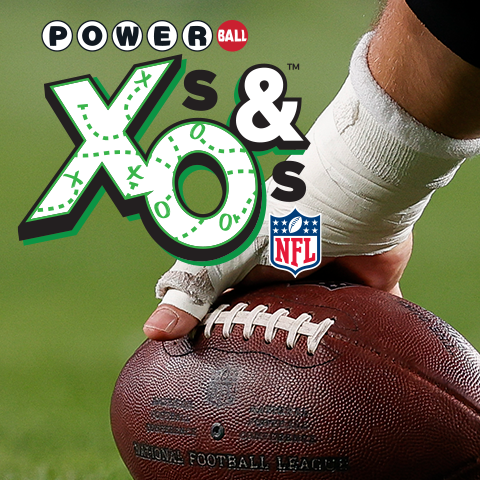 Powerball X's & O's Football Image