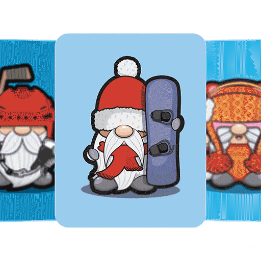 Winter Gnomes Gif