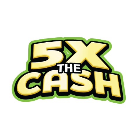 $2 Fast Play 5X The Cash Logo