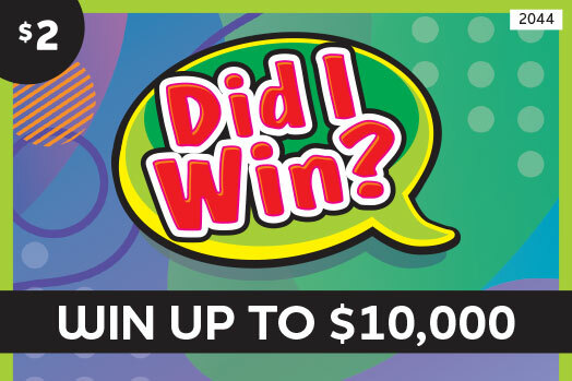 Did I Win? Scratch Ticket Mini Preview