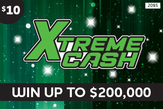 Xtreme Cash Scratch Game Ticket Mini