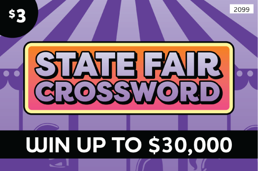 State Fair Crossword Scratch Ticket Mini
