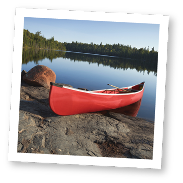 Canoe & Lake Photo