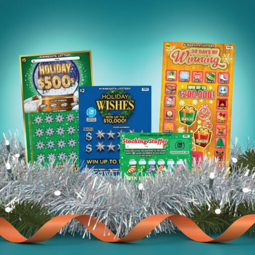 Holiday Scratch Games with Tinsel 2025