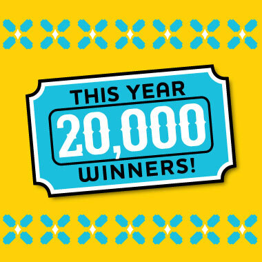20,000 Raffle Winners