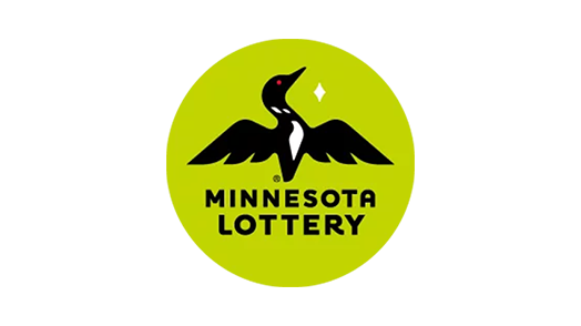 Minnesota Lottery Green Circle Loon Logo