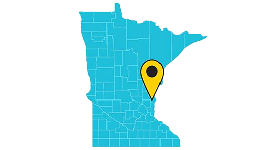 Stacy, MN Pin Map