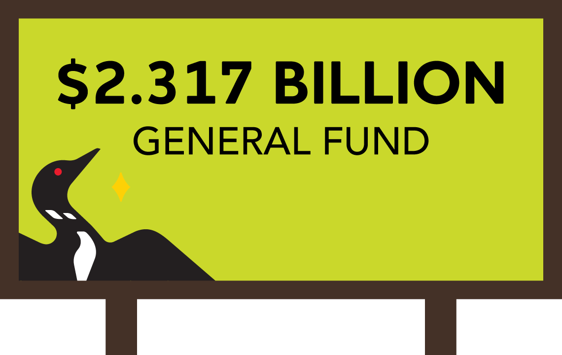 $2.317 Billion General Fund Billboard
