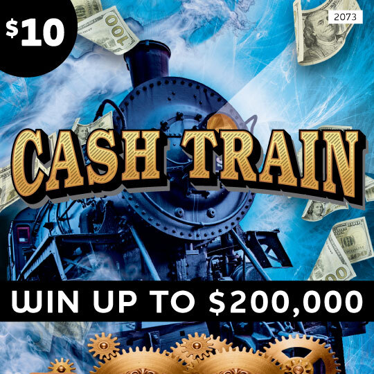 Cash Train Scratch Ticket Preview