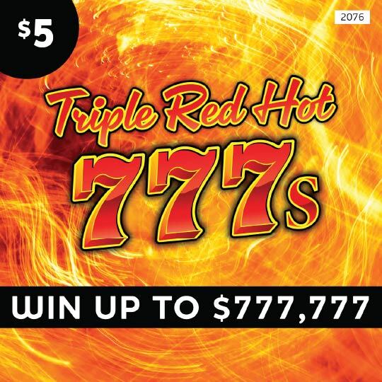 Triple Red Hot 777s Ticket Preview