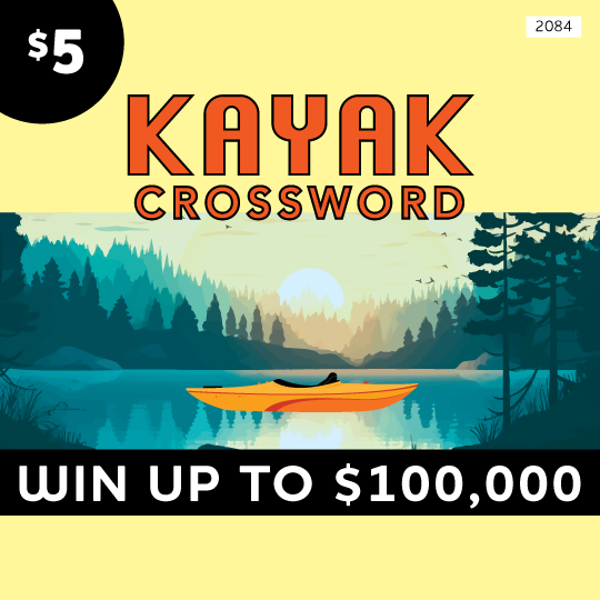 Kayak Crossword Ticket Preview