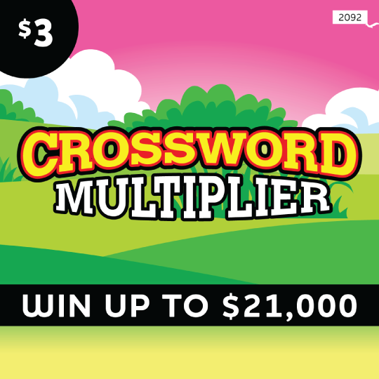 Crossword Multiplier Ticket Preview