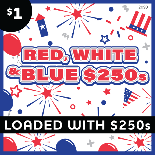 Red, White & Blue $250's Ticket Preview