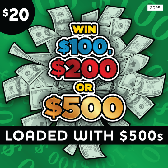 Win $100, $200 or $500 Ticket Preview