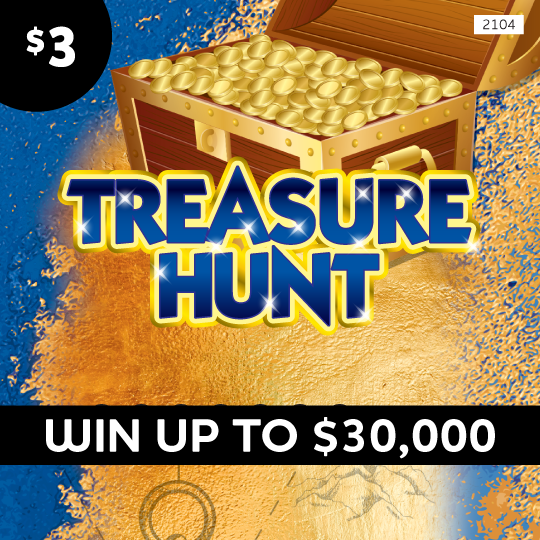 Treasure Hunt Scratch Ticket Preview