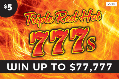 2076 Triple Red Hot 777s Mini