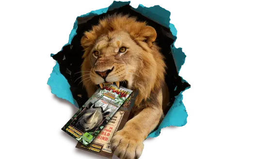 Jumanji Homepage Main Lion