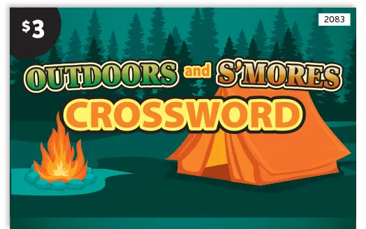 2083 Outdoors and Smores Crossword Individual Main