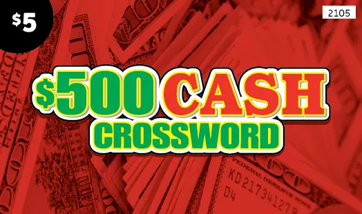 2105 500 Cash Crossword Ticket Main Image 524x310